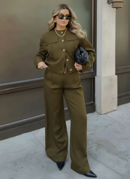 The Olive Frame Suit