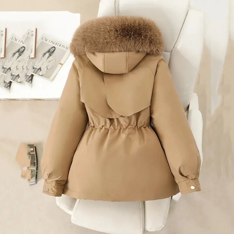 Noir Élégance Parka