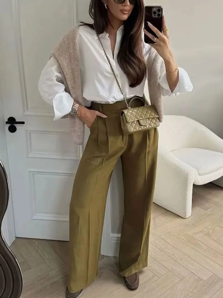 The Olive Frame Suit