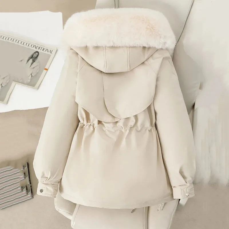 Noir Élégance Parka