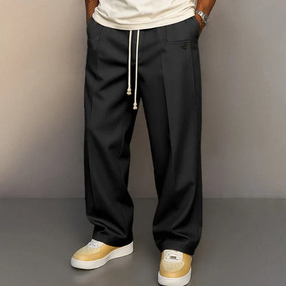 Mens Solid Trousers