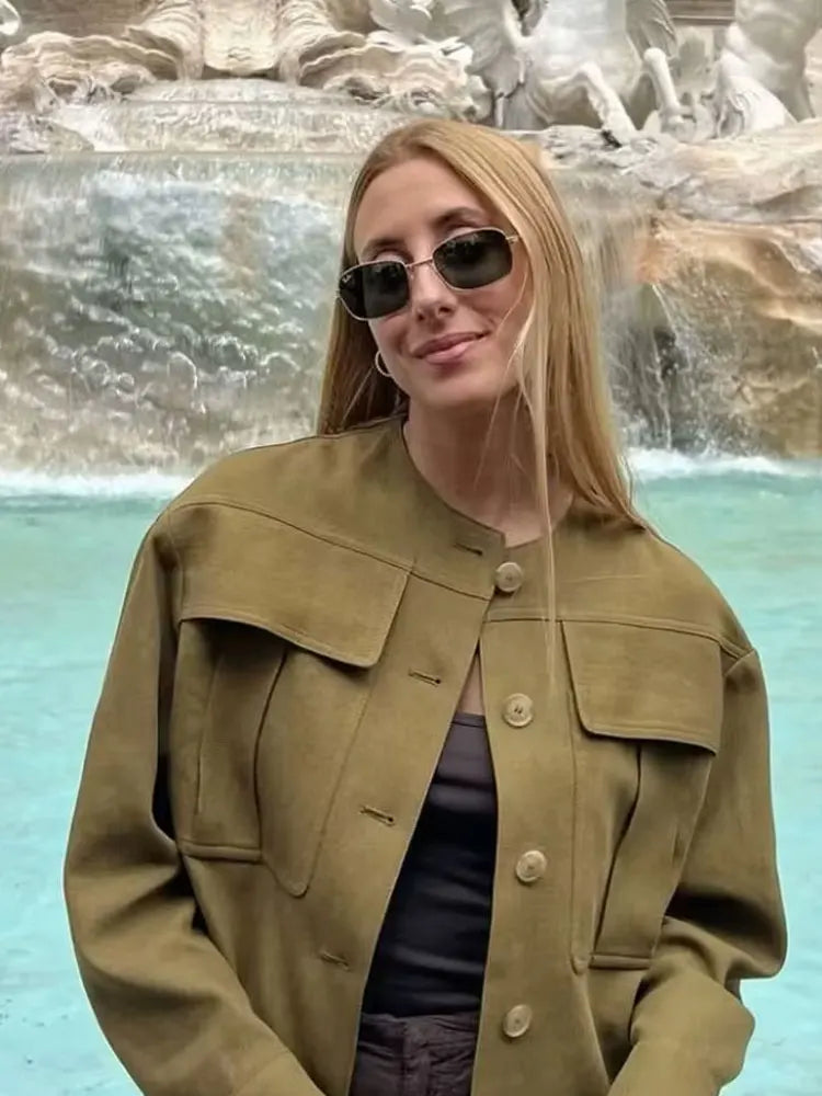 The Olive Frame Suit